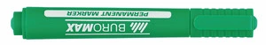 Маркер перманентний Buromax зелений 2-4 мм круглий (BM.8700-04)