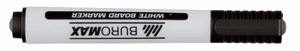 Маркер для дошок Buromax чорний 2-4 мм круглий (BM.8800-01)