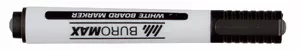 Маркер для дошок Buromax чорний 2-4 мм круглий (BM.8800-01)