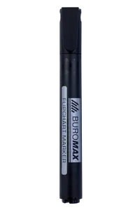 Маркер для фліпчартів Buromax чорний 2-4 мм круглий (BM.8810-01)