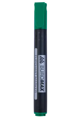Маркер для фліпчартів Buromax зелений 2-4 мм круглий (BM.8810-04)