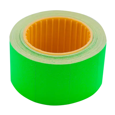 Цінник прямокутний Buromax 30х20мм 6м 300шт зовнішня намотка зелений (BM.282104-04)