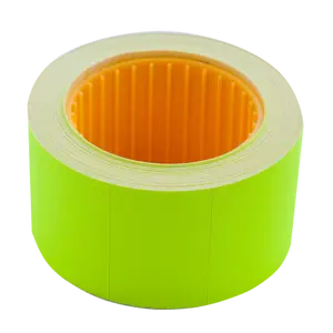 Цінник прямокутний Buromax 30х20мм 6м 300шт зовнішня намотка жовний (BM.282104-08)