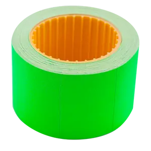 Цінник прямокутний Buromax 35х25мм 6м 240шт зовнішня намотка зелений (BM.282105-04)