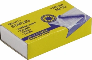 Скоби Buromax ЛЮКС № 10 метал 1000шт. (BM.4411)