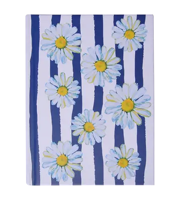 Блокнот FLORA А6 64арк. клітинка тверда палітурка білий (BM.24614102-12)