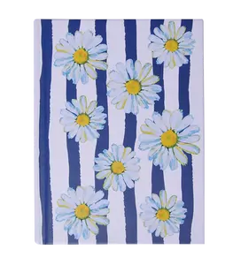 Блокнот FLORA А6 64арк. клітинка тверда палітурка білий (BM.24614102-12)