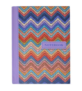 Блокнот WEAVE А6 64арк. клітинка тверда палітурка рожевий (BM.24614103-10)