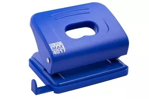 Діркопробивач Buromax пластиковий 8 см 16арк синій (BM.4017-02) 