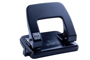 Діркопробивач Buromax металевий 8 см до 25арк. чорний (BM.4030-01) 