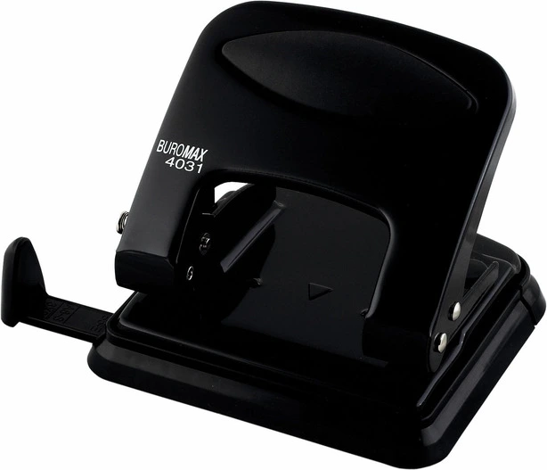 Діркопробивач Buromax металевий 8 см, 30арк., чорний (BM.4031-01)