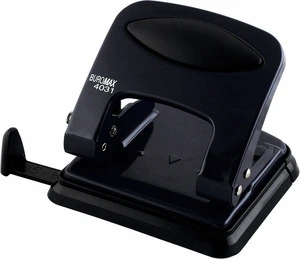 Діркопробивач Buromax металевий 8 см 30арк синій (BM.4031-02)  