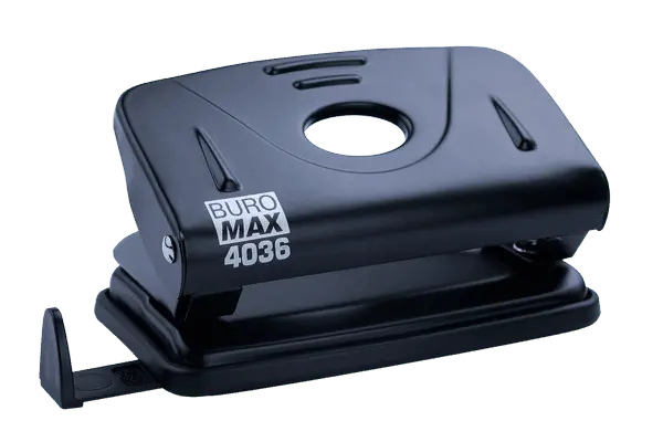 Діркопробивач Buromax металевий  до 10арк  чорний (BM.4036-01)