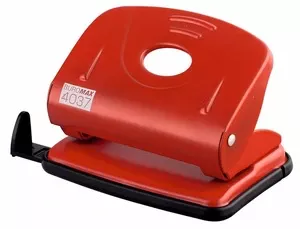 Діркопробивач Buromax металевий  до 20арк  червоний (BM.4037-05)