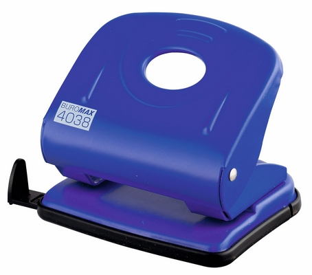 Діркопробивач Buromax металевий до 30арк синій (BM.4038-02)
