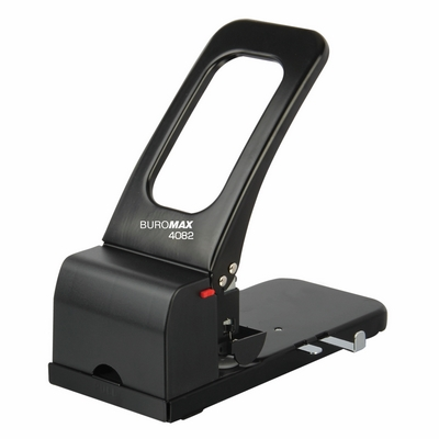 Діркопробивач Buromax металевий до 100арк  чорний (BM.4082)