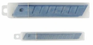 Леза для канцелярських ножів Buromax 18 мм 10 шт. (BM.4691)
