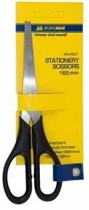 Ножиці офісні Buromax асорті 16,5 см пластик (BM.4507)