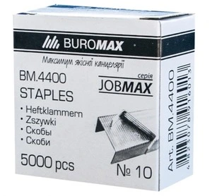 Скоби JOBMAX №10 метал 5000 шт. (BM.4400)