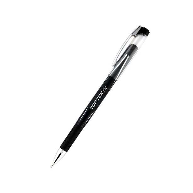 Ручка гелева Unimax Top Tek Gel чорнило чорне 0.5 мм пластик (UX-133-01)