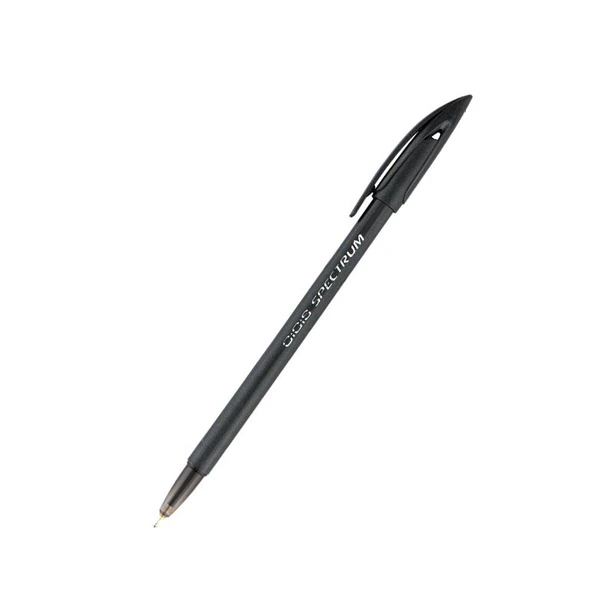 Ручка кулькова Unimax Spectrum чорнило чорне 1.0 мм пластик (UX-100-01)