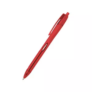 Ручка кулькова автоматична Unimax Aerogrip чорнило червоне 0.7 мм пластик (UX-136-06)