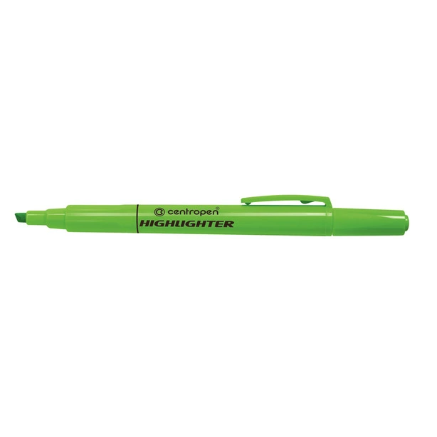 Маркер текстовий Centropen Fax зелений 1-4 мм клиноподібний (8722/04)
