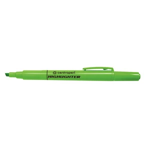 Маркер текстовий Centropen Fax зелений 1-4 мм клиноподібний (8722/04)
