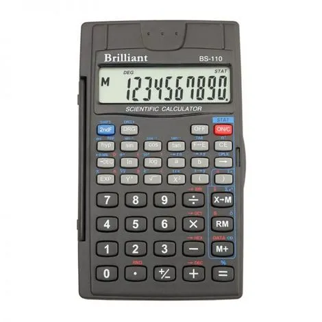 Калькулятор інженерний BS-110 8+2р., 56 ф-цій