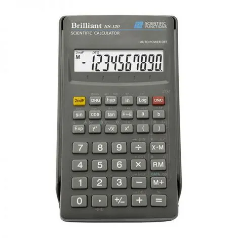 Калькулятор інженерний BS-120 10+2р., 56 ф-цій