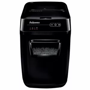 Знищувач паперу Fellowes AutoMax 130C 130 арк фрагменти 4x51 мм кошик 31 л (f.U4680101)