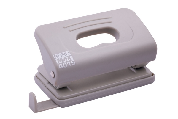 Діркопробивач Buromax пластиковий до 10арк сірий (BM.4015-09)