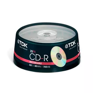 Диск CD-R, 700Mb, 52х, 80min, Cake (100)