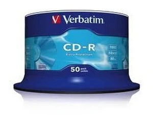 Диск CD-R,700Mb,52х,80min,Cake(50),Extra 43351/43711)