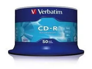 Диск CD-R,700Mb,52х,80min,Cake(50),Extra 43351/43711)