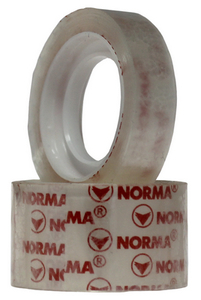 Скотч канцелярський Norma 12мм х 10м прозорий 40 мкм (4105)