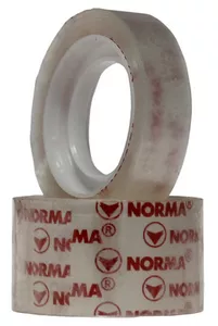 Скотч канцелярський Norma 12мм х 10м прозорий 40 мкм (4105)