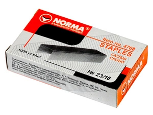 Скоби Norma №23/10 метал 1000 шт. 4768 (04030270)