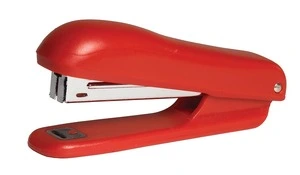 Степлер пластиковий SCHOLZ № 10 45мм 15арк. червоний (4021)