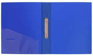 Папка на 2-х кільцях Norma A4 синій 40 мм пластик  5039 (03070696)