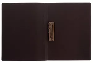 Папка з прижим. А4 450мкн. PP чорн. 4-215 4OFFICE *