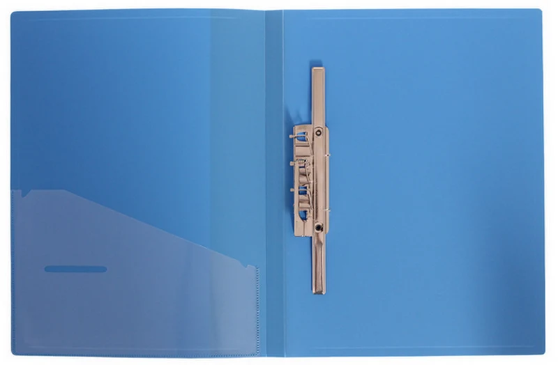 Папка з притиском  SCHOLZ синій А4 Clip BL 700 мкм. (5502)
