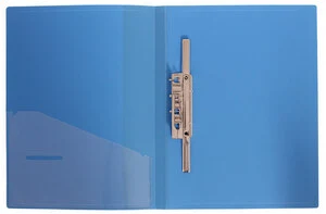 Папка з притиском  SCHOLZ синій А4 Clip BL 700 мкм. (5502)