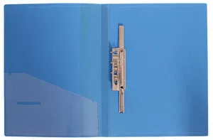 Папка з притиском  SCHOLZ синій А4 Clip BL 700 мкм. (5502)