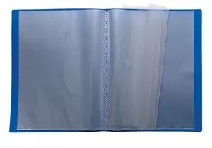 Папка з 10 файлами SCHOLZ синій A4 файл 20 мкм. (6500)