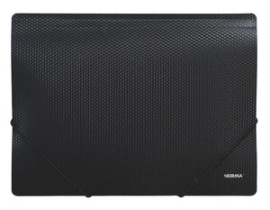 Папка на гумках Norma A4 чорна 500 мкм. 5060-09 (03030629)