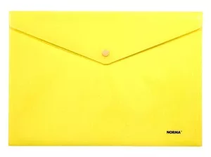 Папка-конверт Norma Pastel A4 жовтий непрозорий 160 мкм. 5102-03 (03035133)