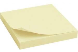 Стікер клейкий SCHOLZ 76х102мм 100арк. жовтий  8069 (02041413)