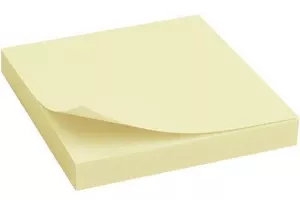 Стікер клейкий SCHOLZ 76х102мм 100арк. жовтий  8069 (02041413)