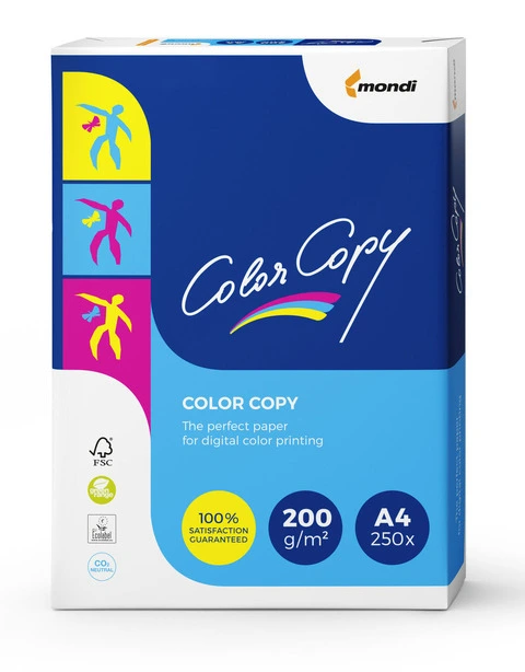 Папір високої щільності Color Copy А4 200 г/м2, 250 арк. (A4.200.CC)